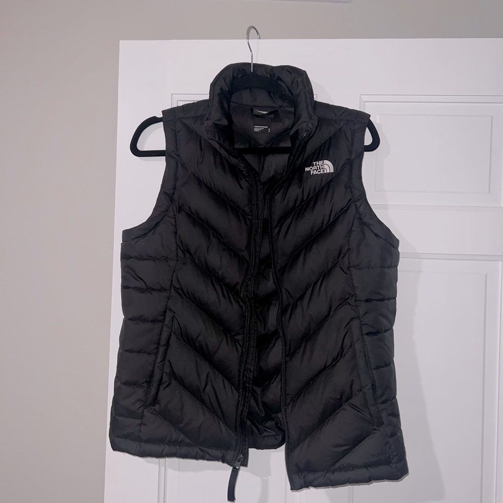 Black North Face Winter Vest